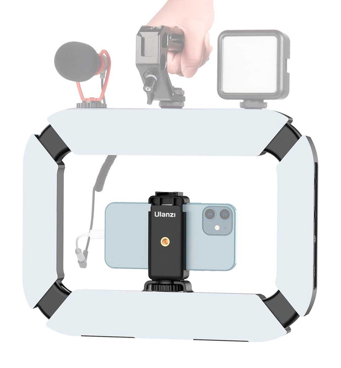 Lampa LED z adapterem do smartfona Ulanzi U200 - WB (2500 K - 8500 K)