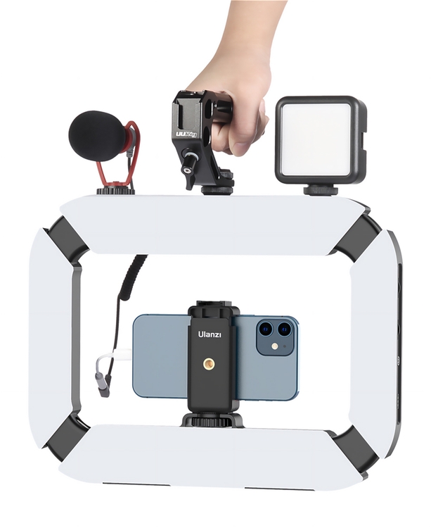 Lampa LED z adapterem do smartfona Ulanzi U200 - WB (2500 K - 8500 K)