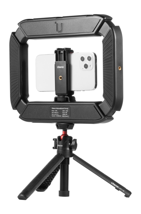 Lampa LED z adapterem do smartfona Ulanzi U200 - WB (2500 K - 8500 K)