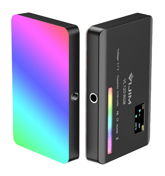 Lampa LED Ulanzi VL120 - RGB, WB (2500 K - 9000 K)