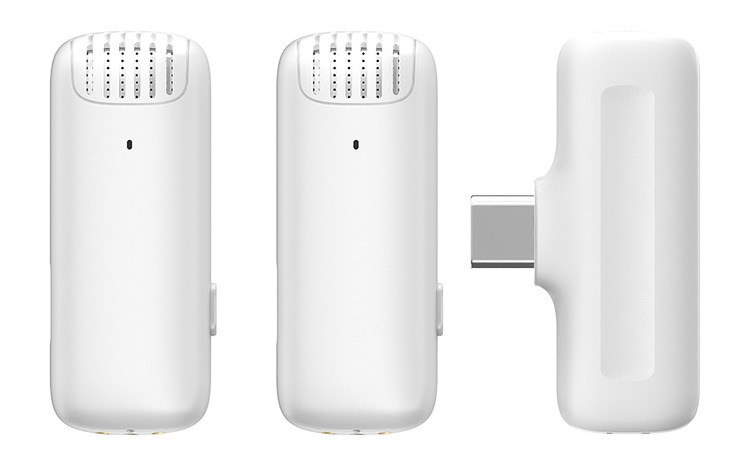 Zestaw do bezprzewodowej transmisji dźwięku Ulanzi J12 - USB-C, biały