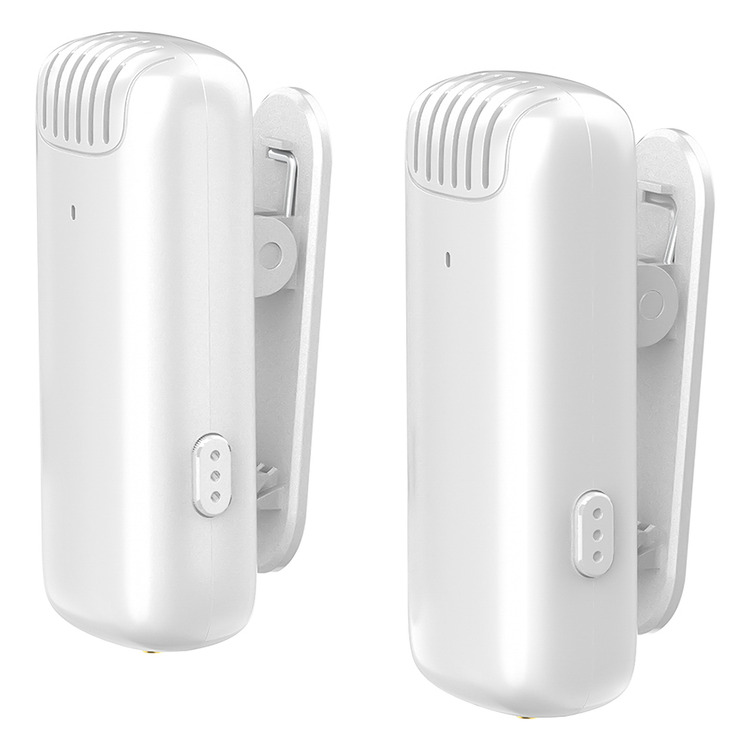 Zestaw do bezprzewodowej transmisji dźwięku Ulanzi J12 - Lightning, biały