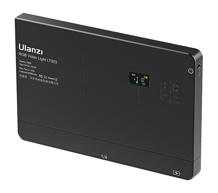 Lampa LED Ulanzi LT003 - RGB, WB (2500 K - 9000 K)