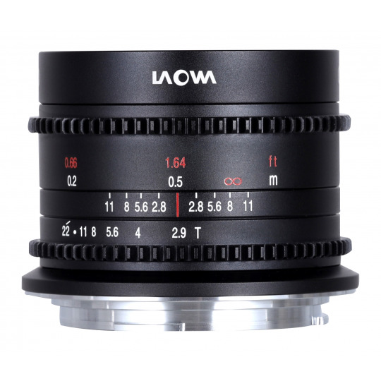 Venus Optics Laowa 9mm T2.9 Zero-D Cine do Canon RF