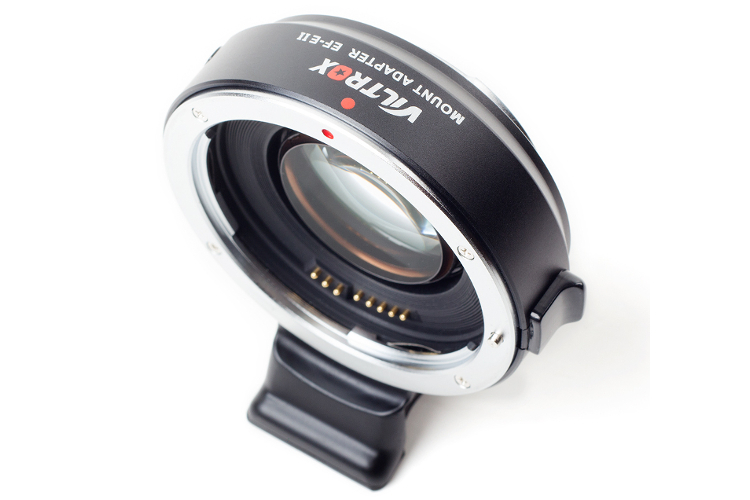 Speed Booster VILTROX EF-E II Canon EF do Sony E 0.71x