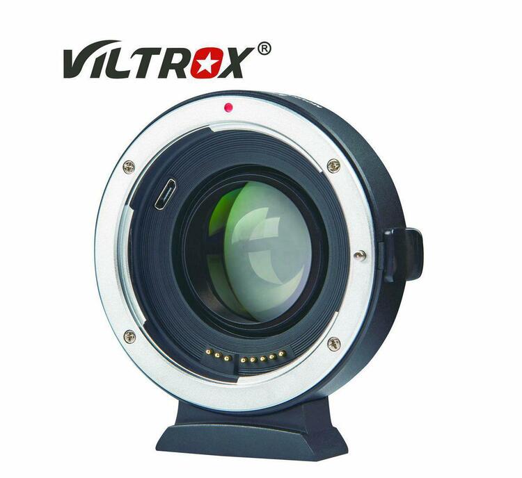 Speed Booster VILTROX EF-FX2 Canon EF do Fuji X 0.71x