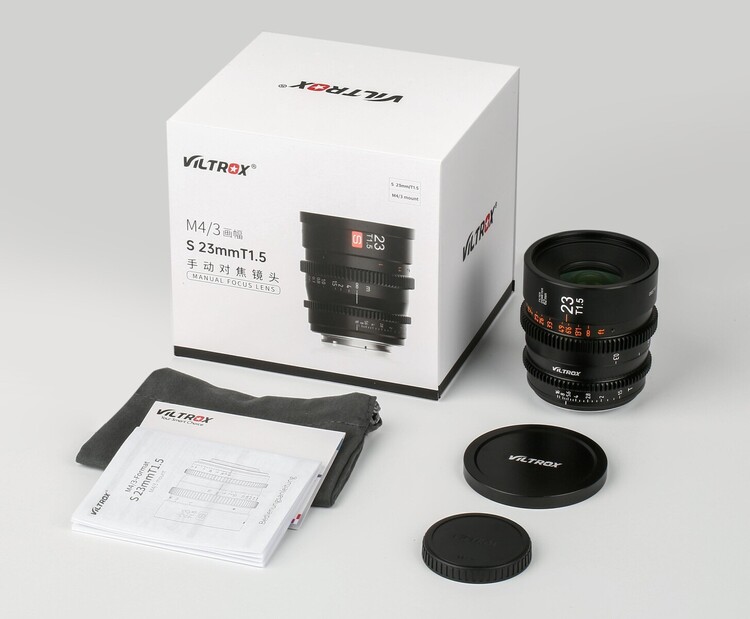 Viltrox 23mm T1.5 Cine (MFT)