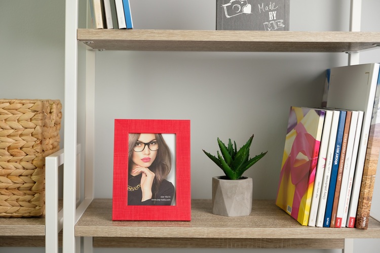 Ramka ITALIA 10x15 GARDA Czerwona (K746R)