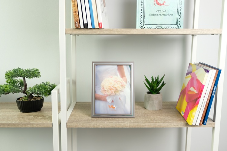 Ramka ITALIA 15x20 PAROS srebrna (J168S)