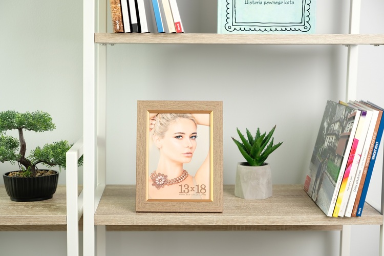 Ramka ITALIA 10x15 QUENTIN brązowa (ZRB46)