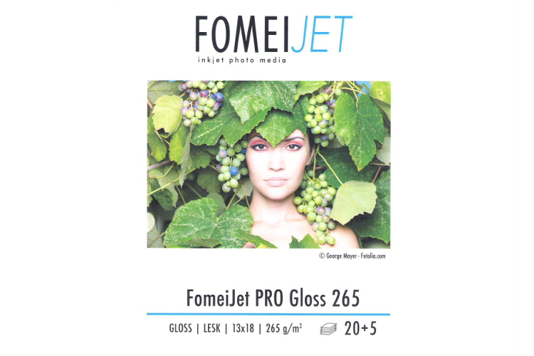 Papier Fomei Jet Pro Gloss 265 13x18 20+5szt.