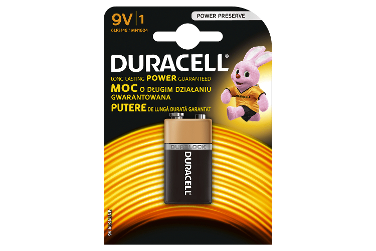 Bateria DURACELL BASIC 9V