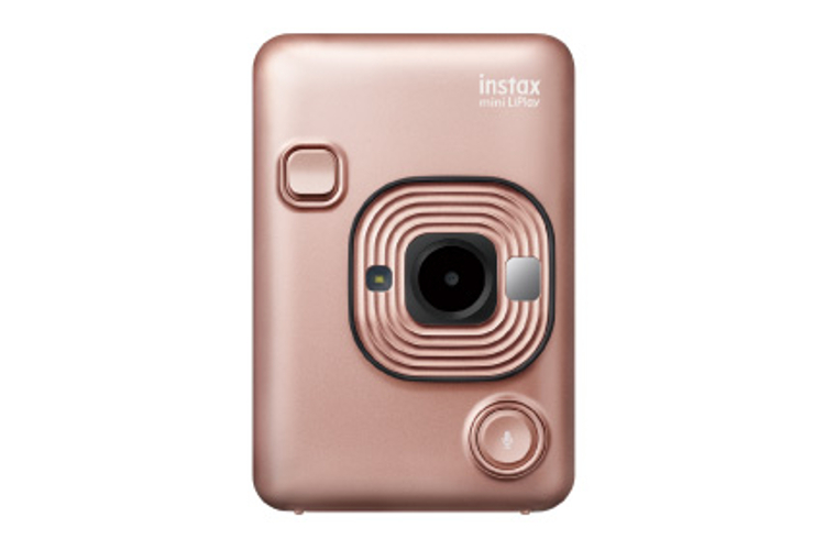 Instax Box Fujifilm Instax mini LiPlay (różowy) + Pasek + Pokrowiec