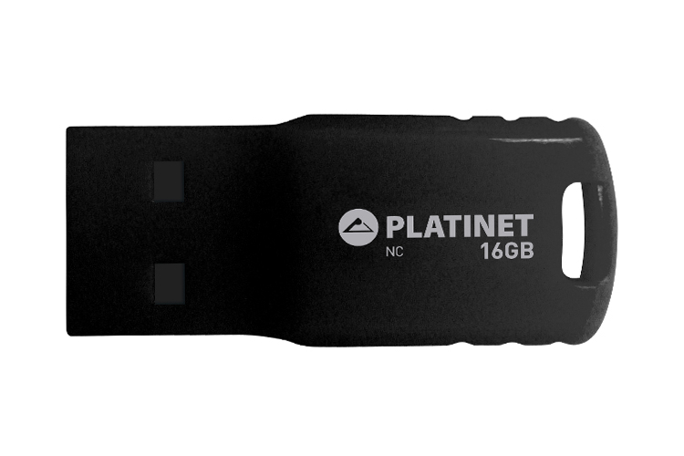 Pendrive 16GB Platinet USB 2.0 Waterproof (czarny)