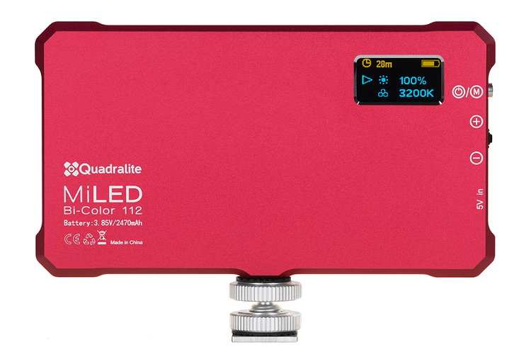 Lampa Quadralite MiLED Bi-Color 112