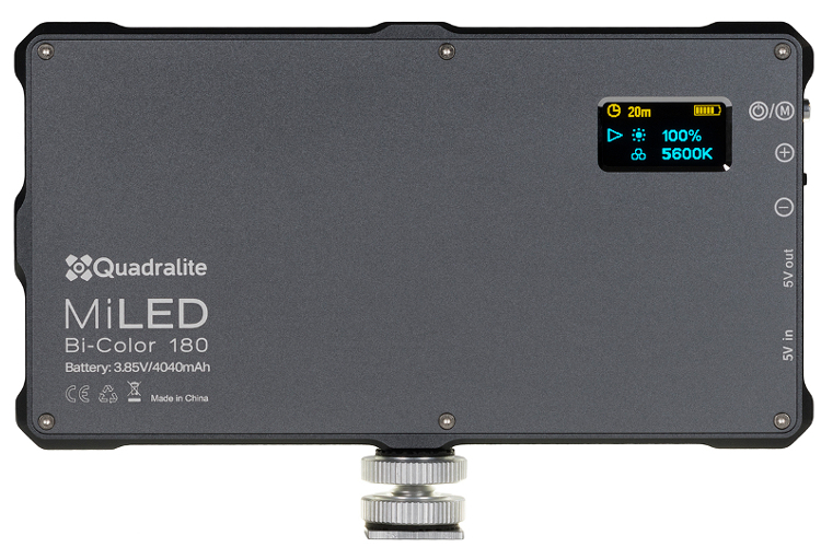 Lampa Quadralite MiLED Bi-Color 180