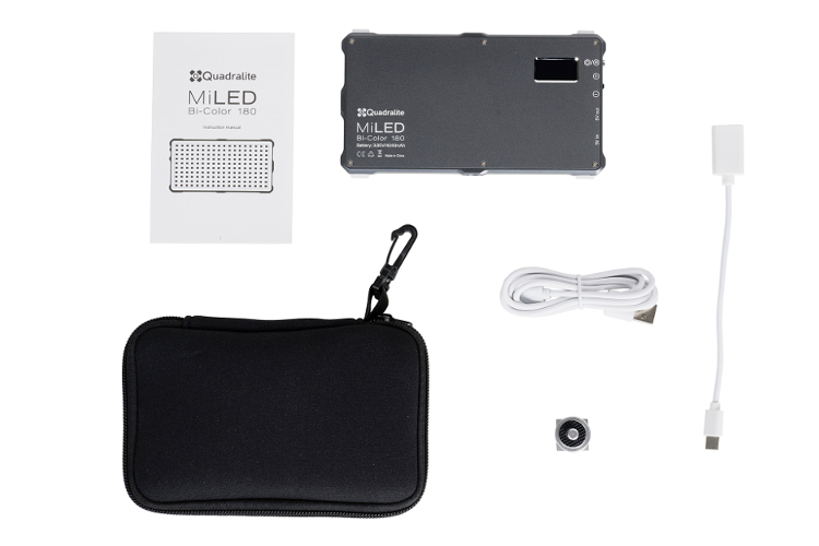 Lampa Quadralite MiLED Bi-Color 180