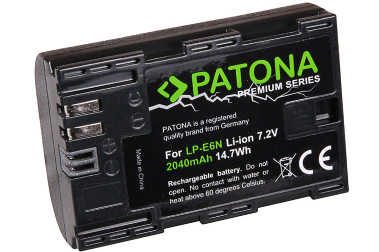Akumulator Patona Canon LP-E6N Premium Series