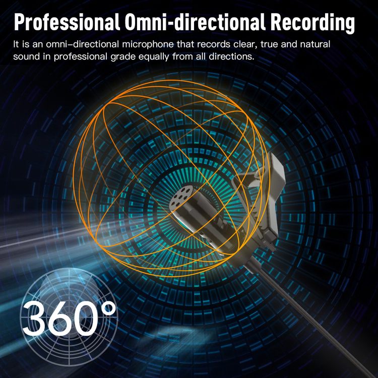 Mikrofon krawatowy Synco S6P