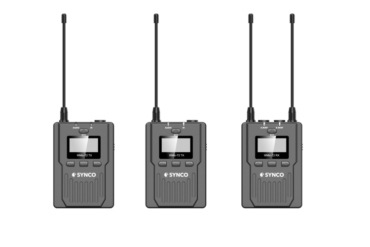 Bezprzewodowy system mikrofonowy UHF Synco T3