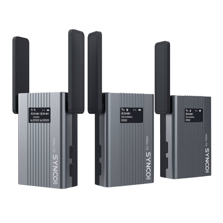 Bezprzewodowy system mikrofonowy UHF Synco TS