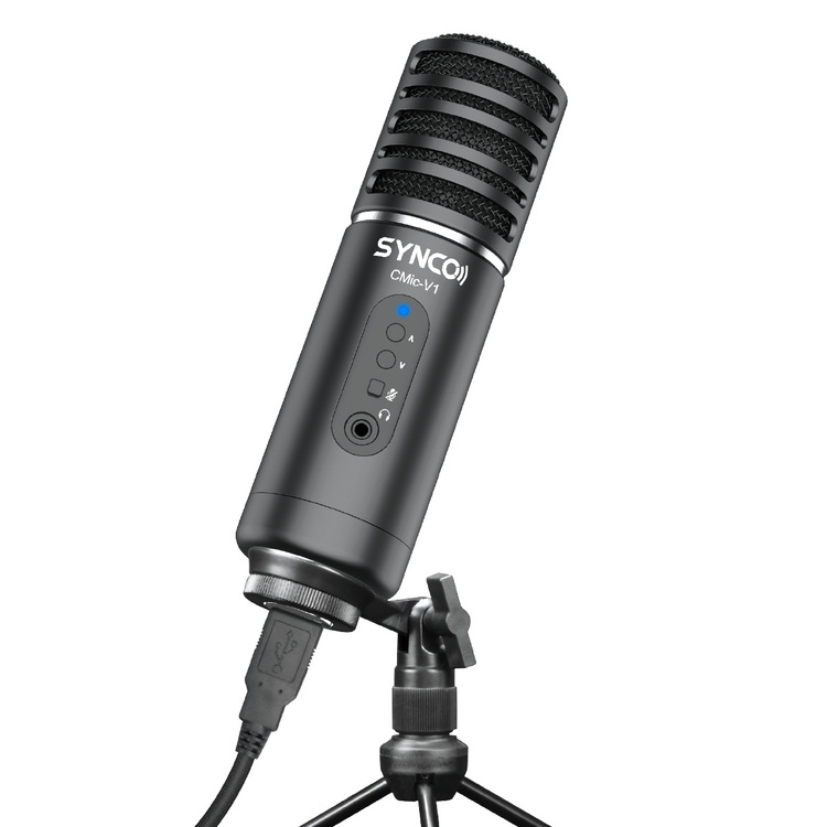 Mikrofon krawatowy z odsłuchem Synco V1