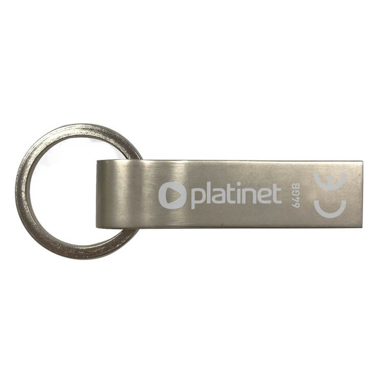 Pendrive 64GB Platinet USB 2.0 K-DEPO (srebrny).