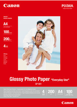 Papier fotograficzny Canon A4 20szt. Glossy GP-501