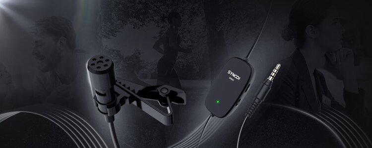 Mikrofon krawatowy z odsłuchm i filtrem LowCut Synco S6M2