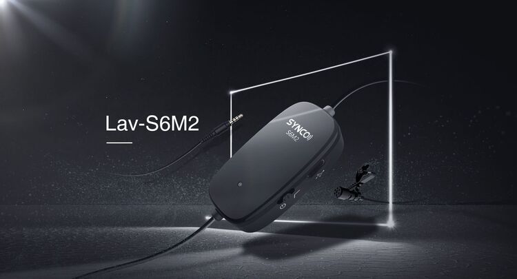 Mikrofon krawatowy z odsłuchm i filtrem LowCut Synco S6M2