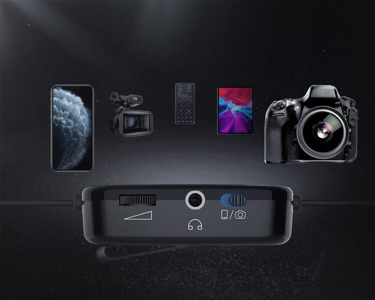 Mikrofon krawatowy z odsłuchm i filtrem LowCut Synco S6M2