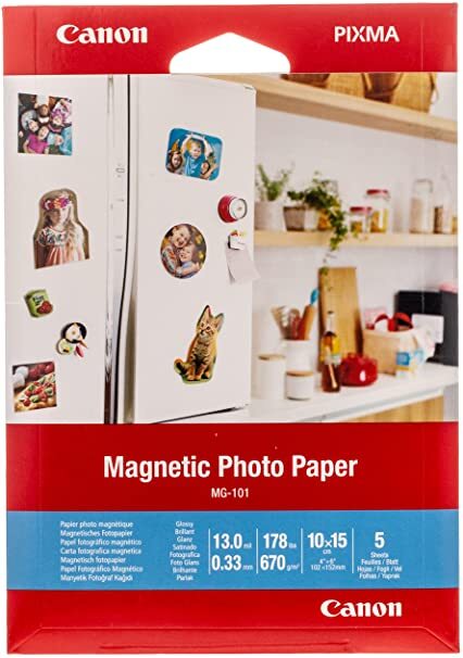 Magnetyczny Papier fotograficzny Canon 10x15 10szt. Glossy MG101