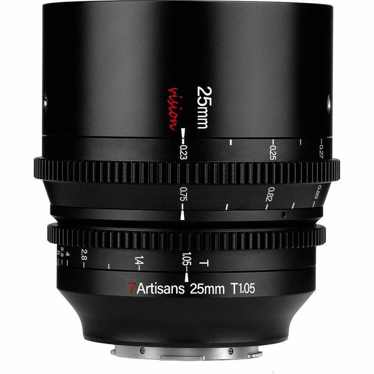 7artisans Vision 25mm T/1.05 (Canon R)