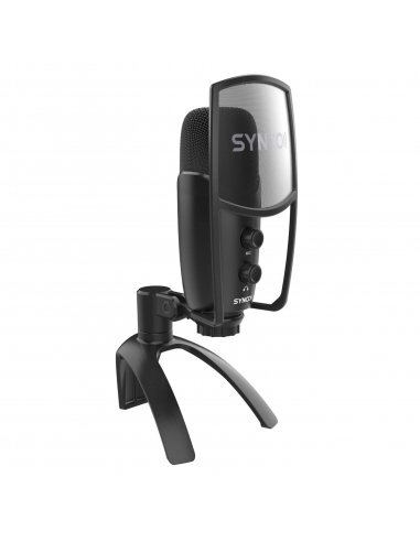 Mikrofon Synco V2 USB z filtrem POP i odsłuchem - pojemnościowy