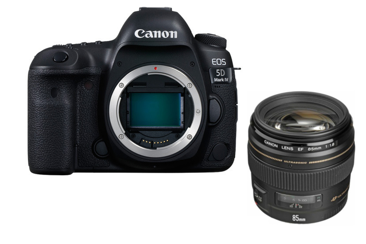 Zestaw  Canon EOS 5D Mark IV BODY + Canon EF 85mm f/1.8 USM