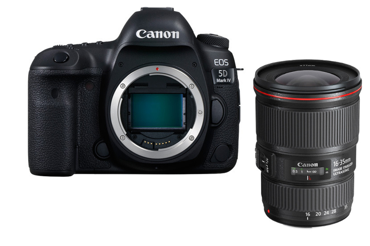 Zestaw Canon EOS 5D Mark IV BODY + Canon EF 16-35mm f/4 L IS USM