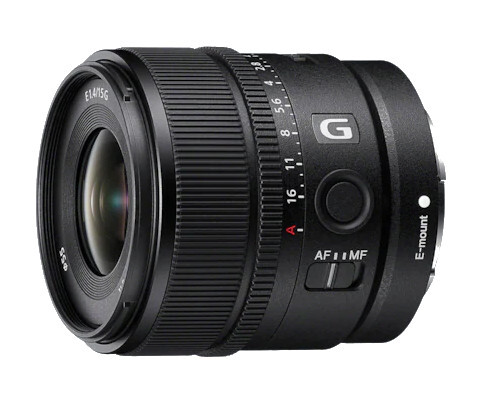 Sony E 15mm f/1.4 G (SEL15F14G)