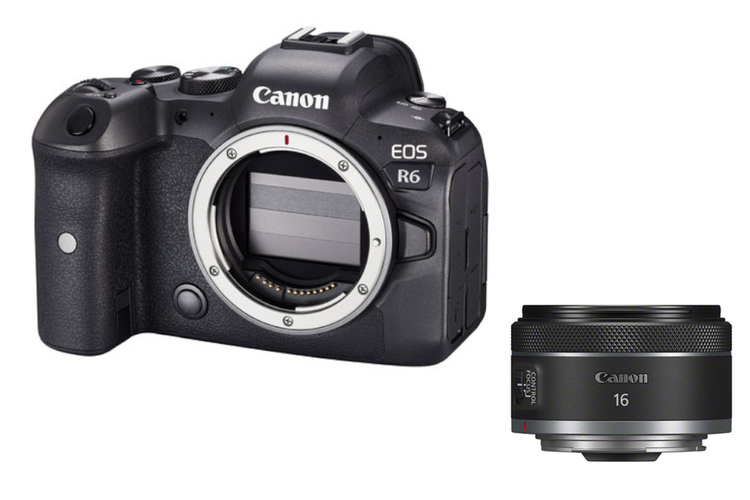 Zestaw Canon EOS R6 Body + Canon RF 16mm f/2.8 STM
