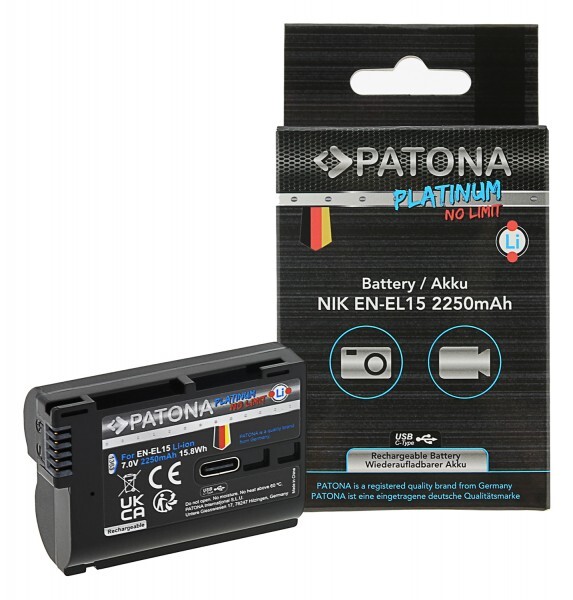 Akumulator Patona EN-EL15 z ładowaniem USB-C (Nikon)