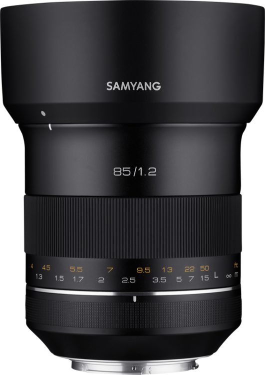 Samyang XP 85mm f/1.2 (Canon EF)