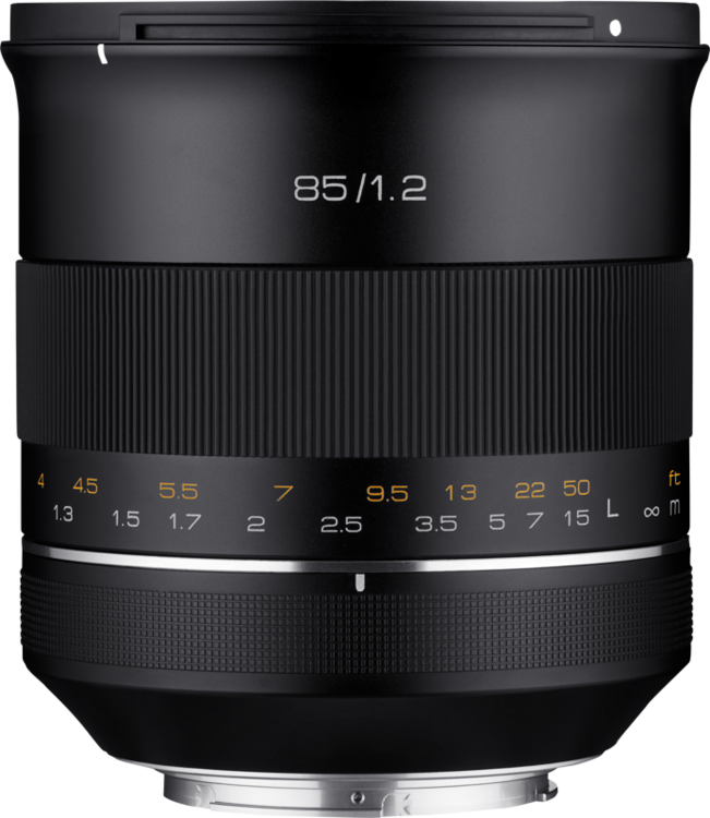 Samyang XP 85mm f/1.2 (Canon EF)