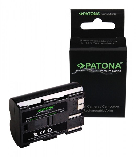 Akumulator Patona Canon BP-511 Premium Series