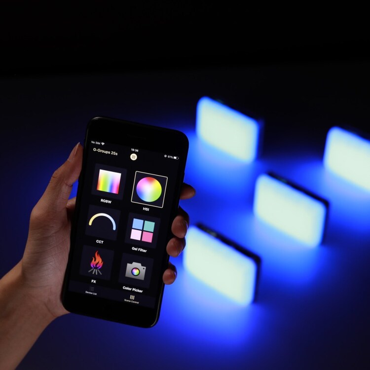 Lampa Godox C5R kieszonkowy panel LED RGBWW