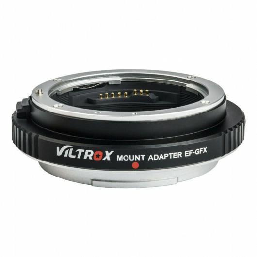 Adapter bagnetowy z AF Viltrox EF-GFX