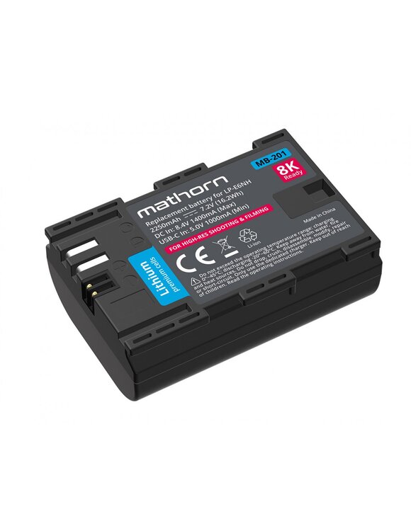 Akumulator Mathorn MB-201 2250mAh USB-C zamiennik LP-E6NH