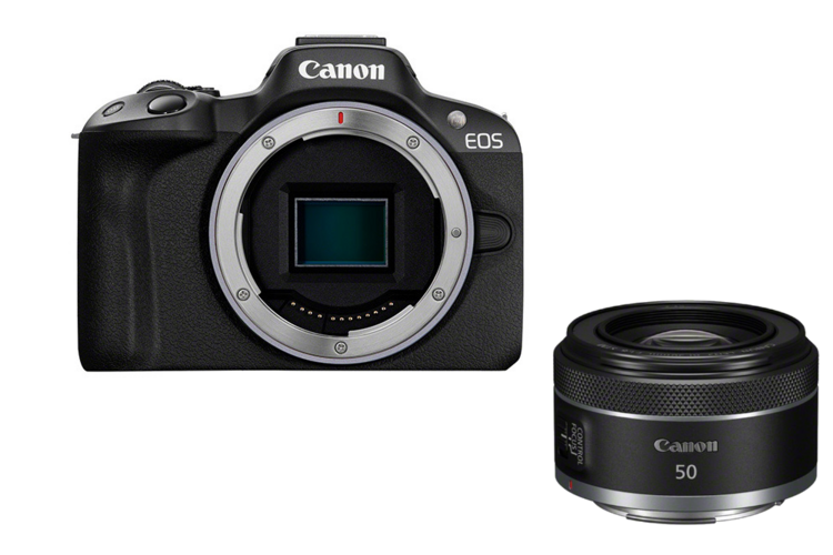 Zestaw Canon EOS R50 Body + Canon RF 50mm 1.8 STM