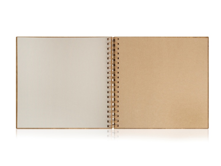 Album Allubra średni Drewniany (Dąb), Memories - karty eko kraft