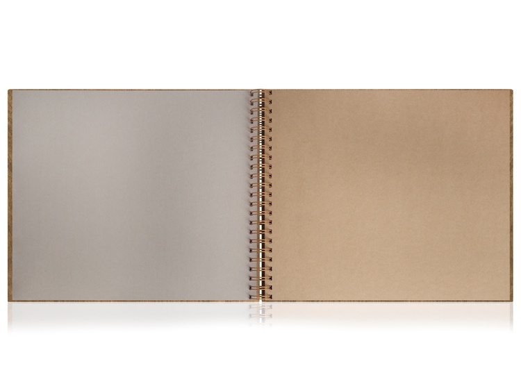 Album Allubra duży Drewniany (Dąb), Memories - karty eko kraft