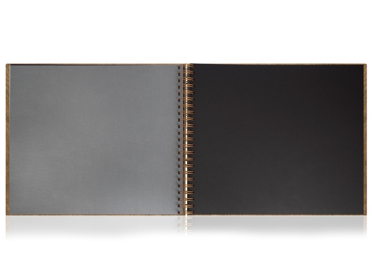 Album Allubra duży Drewniany (Orzech), Memories - karty czarne