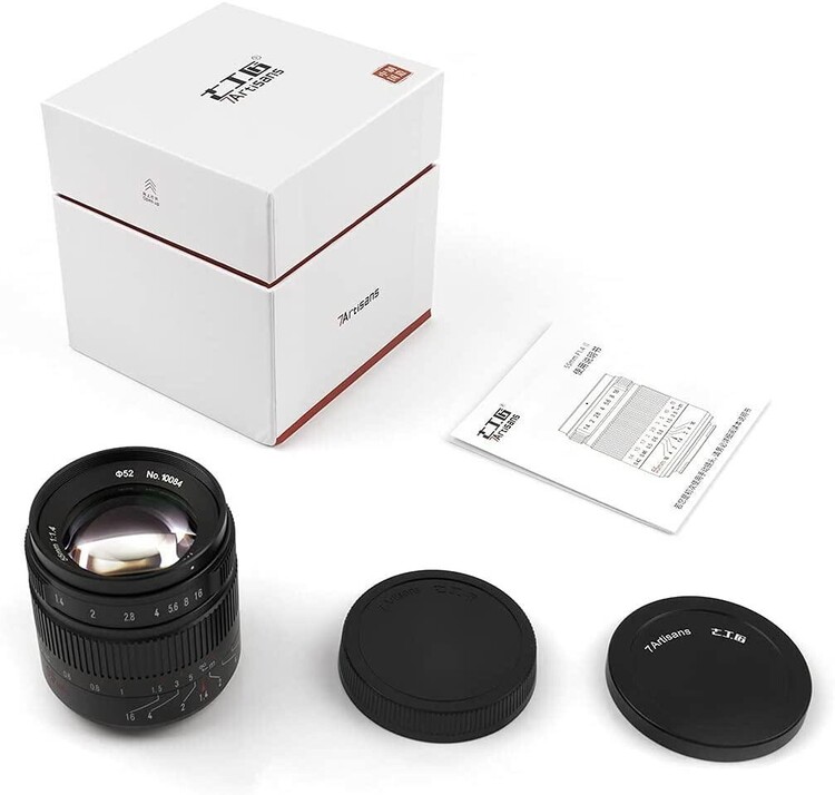 7artisans 55mm f/1.4 II (Sony E)